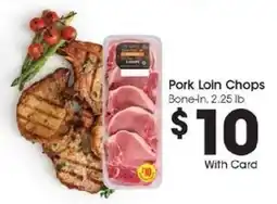 Kroger Pork Loin Chops offer