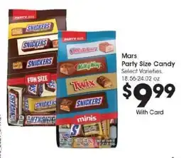 Kroger Mars Party Size Candy offer