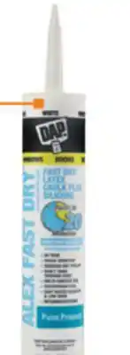 The Home Depot 10.1 oz. Alex Fast Dry Caulk offer