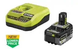 The Home Depot RYOBI 18V 4.0Ah Battery Kit offer
