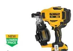 The Home Depot DEWALT 20V Max XR Brushless 15˚ Roofing Nailer 2.0Ah Kit offer