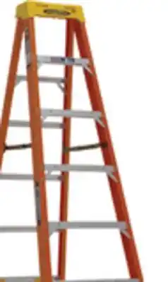 The Home Depot WERNER 6' Fiberglass Step Ladder, Type IA offer