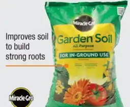 The Home Depot MIRACLE-GRO 0.75 cu. ft. Garden Soil offer