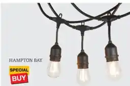 The Home Depot Hampton Bay 48' Indoor/Outdoor LED String Light offer
