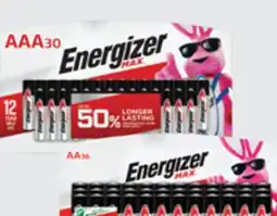 The Home Depot ENERGIZER Max Batteries offer