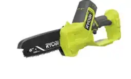 The Home Depot RYOBI 18V 6 Pruning Chain Saw offer