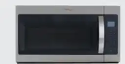 The Home Depot Whirlpool 1.9 cu. ft. Stainless Steel Over-the-Range Microwave offer