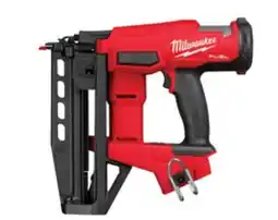 The Home Depot MILWAUKEE M18 Fuel 18V Brushless 16-Gauge Straight Finish Nailer offer