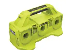 The Home Depot RYOBI 18V 6-Port Fast Charger offer