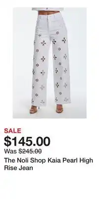 Nordstrom The Noli Shop Kaia Pearl High Rise Jean offer