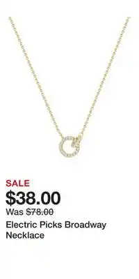 Nordstrom Electric Picks Broadway Necklace offer