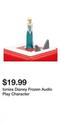 Kohl's tonies Disney Frozen Audio Play Character offer