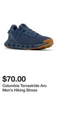 Kohl's Columbia Terrastride Aro Men's Hiking Shoes offer