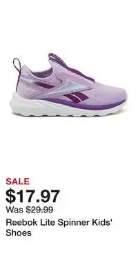 Kohl's Reebok Lite Spinner Kids' Shoes offer