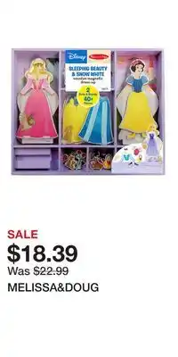 Kohl's MELISSA&DOUG offer