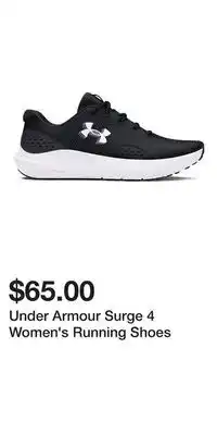 Kohl's Under Armour Surge 4 Women's Running Shoes offer