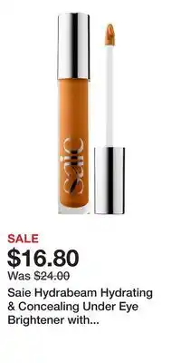 Kohl's Saie Hydrabeam Hydrating & Concealing Under Eye Brightener with Cucumber Extract offer