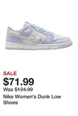Dick's Sporting Goods Nike Women's Dunk Low Shoes offer