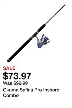 Dick's Sporting Goods Okuma Safina Pro Inshore Combo offer
