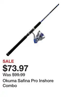 Dick's Sporting Goods Okuma Safina Pro Inshore Combo offer