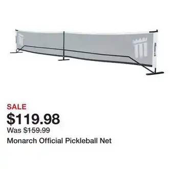 Dick's Sporting Goods Monarch Official Pickleball Net offer