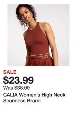 Dick's Sporting Goods CALIA Women's High Neck Seamless Brami offer