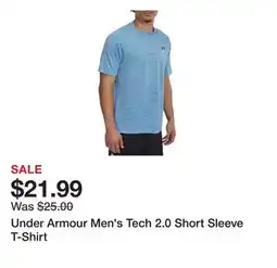 Dick's Sporting Goods Under Armour Men's Tech 2.0 Short Sleeve T-Shirt offer