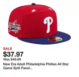 Dick's Sporting Goods New Era Adult Philadelphia Phillies All Star Game Split Panel 59Fifty Fitted Hat offer