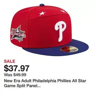 Dick's Sporting Goods New Era Adult Philadelphia Phillies All Star Game Split Panel 59Fifty Fitted Hat offer
