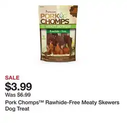 Petsmart Pork Chomps Rawhide-Free Meaty Skewers Dog Treat offer