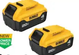 The Home Depot DEWALT 2-Pack 20V Max 4.0Ah Battery offer