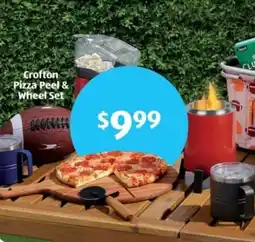 Aldi Crofton pizza peel & wheel set offer
