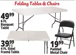 Ocean State Job Lot Folding Tables & Chairs offer
