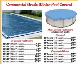 Ocean State Job Lot Pool Covers offer