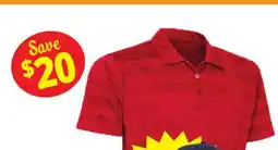 Ocean State Job Lot Men's Famous Maker Performance Golf Tops offer