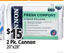 Ocean State Job Lot 2 Pk. Cannon Bed Pillows offer
