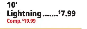 Ocean State Job Lot 10' Lightning offer