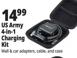 Ocean State Job Lot US Army 4-in-1 Charging Kit offer