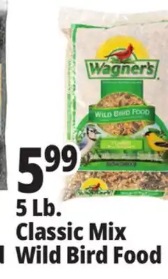 Ocean State Job Lot Wagner's Classic Wild Bird Food 5 lbs offer
