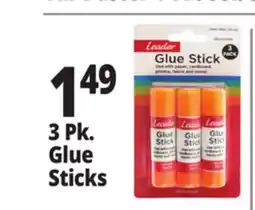 Ocean State Job Lot Leader Glue Sticks 3 Count offer