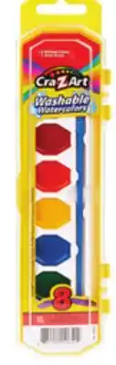 Ocean State Job Lot Cra-Z-Art Washable Watercolors Paint Set offer