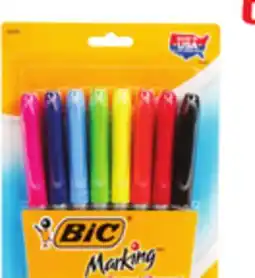 Ocean State Job Lot BIC Marking Permanent Markers 8-Piece offer