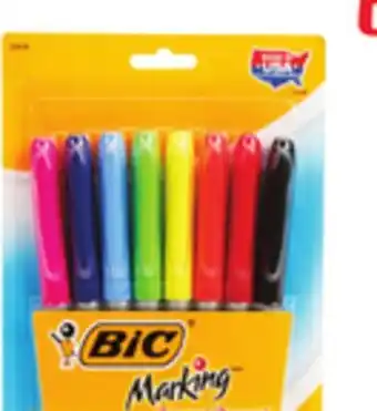 Ocean State Job Lot BIC Marking Permanent Markers 8-Piece offer
