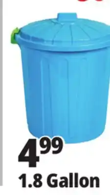 Ocean State Job Lot HemiCasa Small Oscar bin with Lid and Handles 7 L offer
