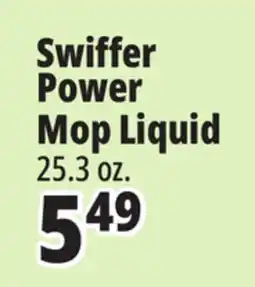 Ocean State Job Lot Swiffer Power Mop Liquid offer