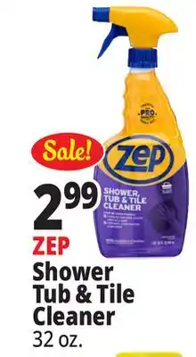 Ocean State Job Lot ZEP Shower Tub & Tile Cleaner 32 oz offer