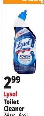 Ocean State Job Lot Lysol Toilet Cleaner offer