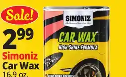Ocean State Job Lot Simoniz Car Wax offer