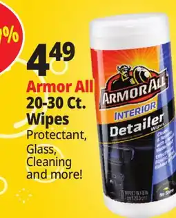 Ocean State Job Lot Armor All 20-30 Ct. Wipes offer