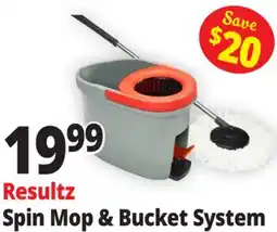 Ocean State Job Lot Spin Mop & Bucket System offer